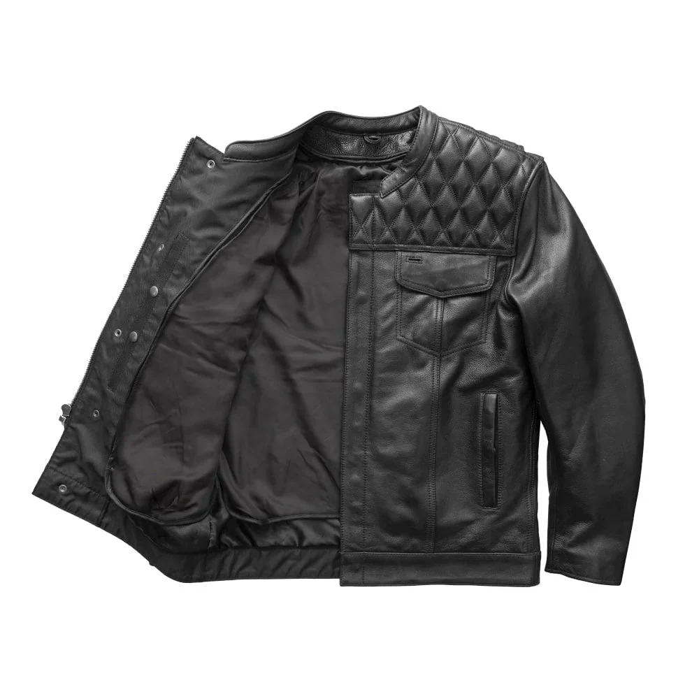 black-cinder-mens-cafe-style-leather-jacketmens-leather-jacketfirst-manufacturing-company-937771