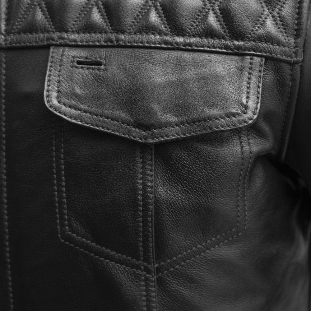 black-cinder-mens-cafe-style-leather-jacketmens-leather-jacketfirst-manufacturing-company-937771