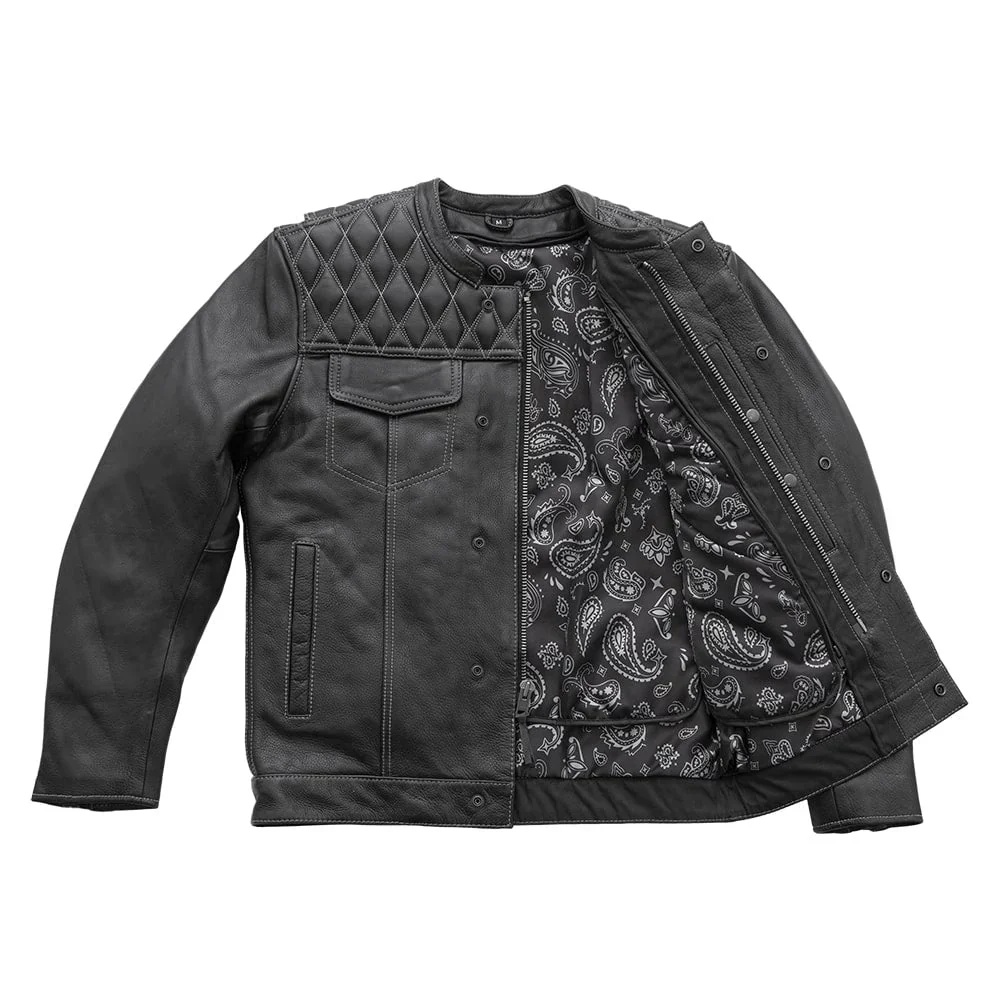 black-cinder-mens-cafe-style-leather-jacketmens-leather-jacketfirst-manufacturing-company-937771