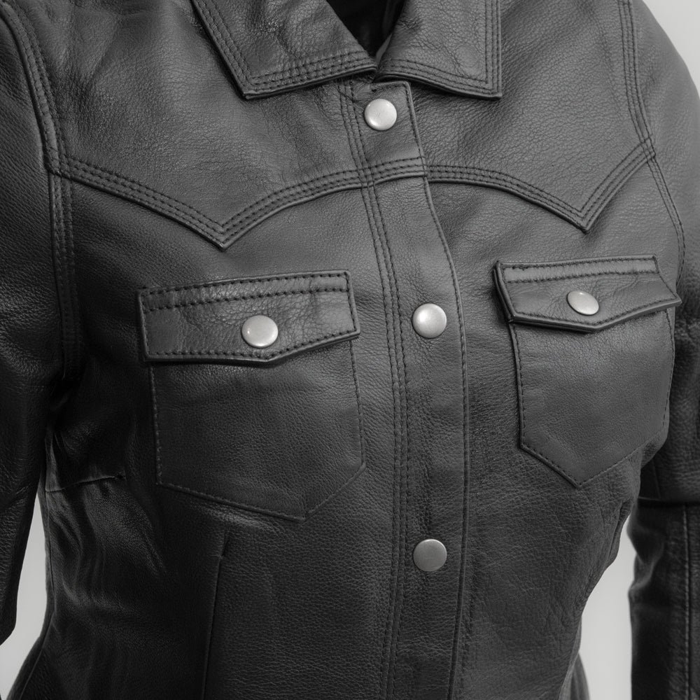 onyx-womens-leather-motorcycle-shirtwomens-shirtfirst-manufacturing-company-967498