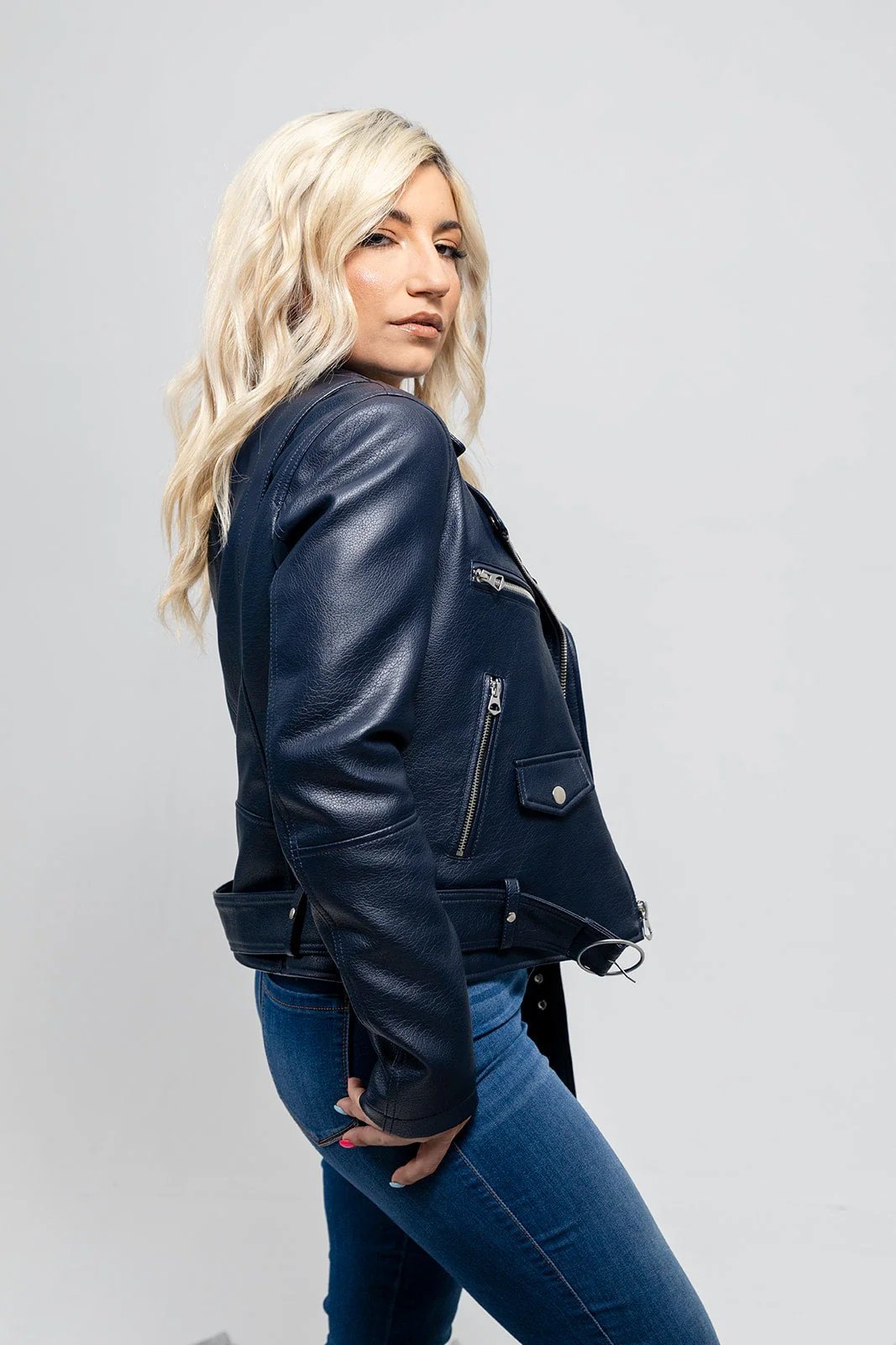remy-womens-vegan-faux-leather-jacket-mustard-front-view