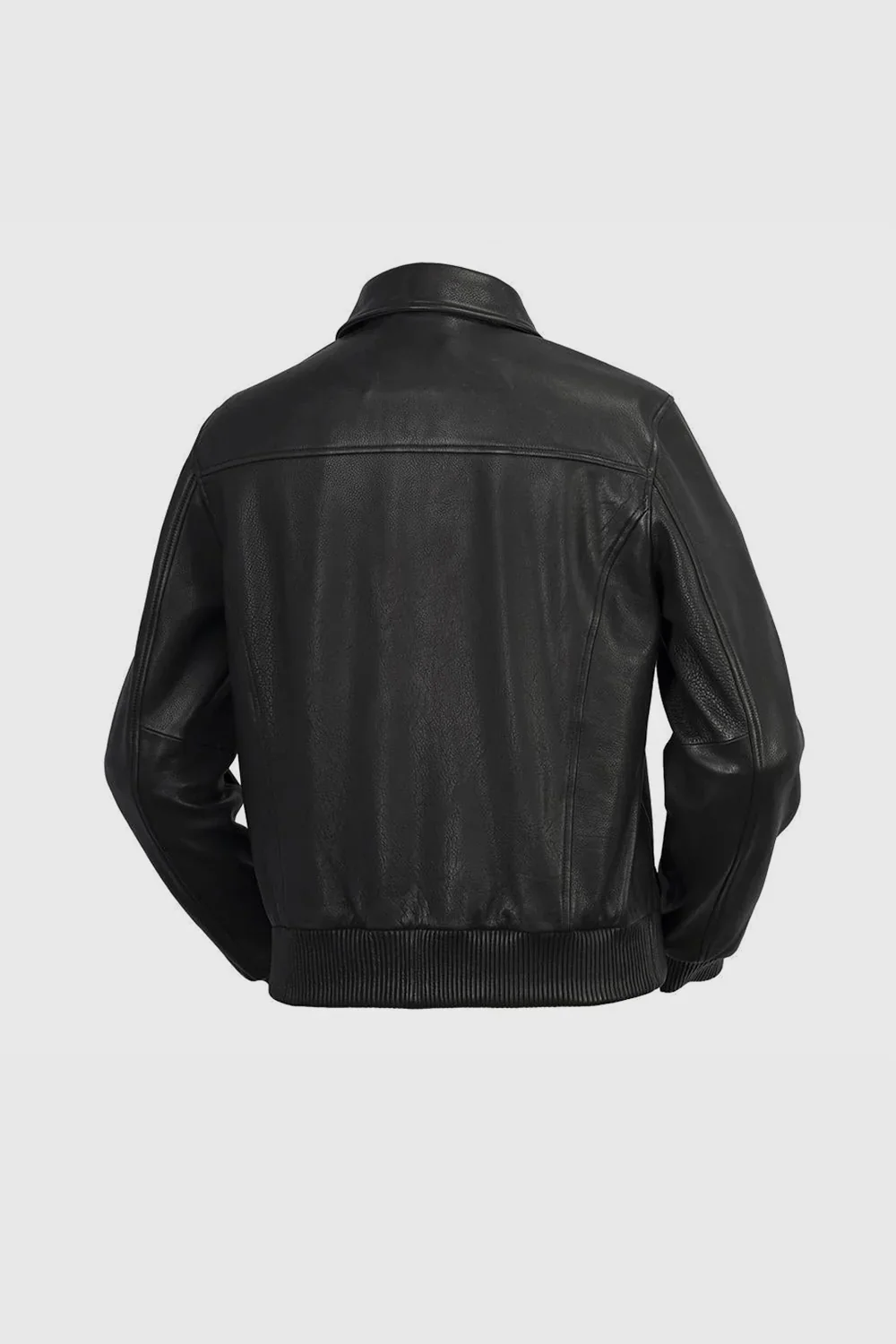 castor-mens-fashion-leather-jacket-front-view