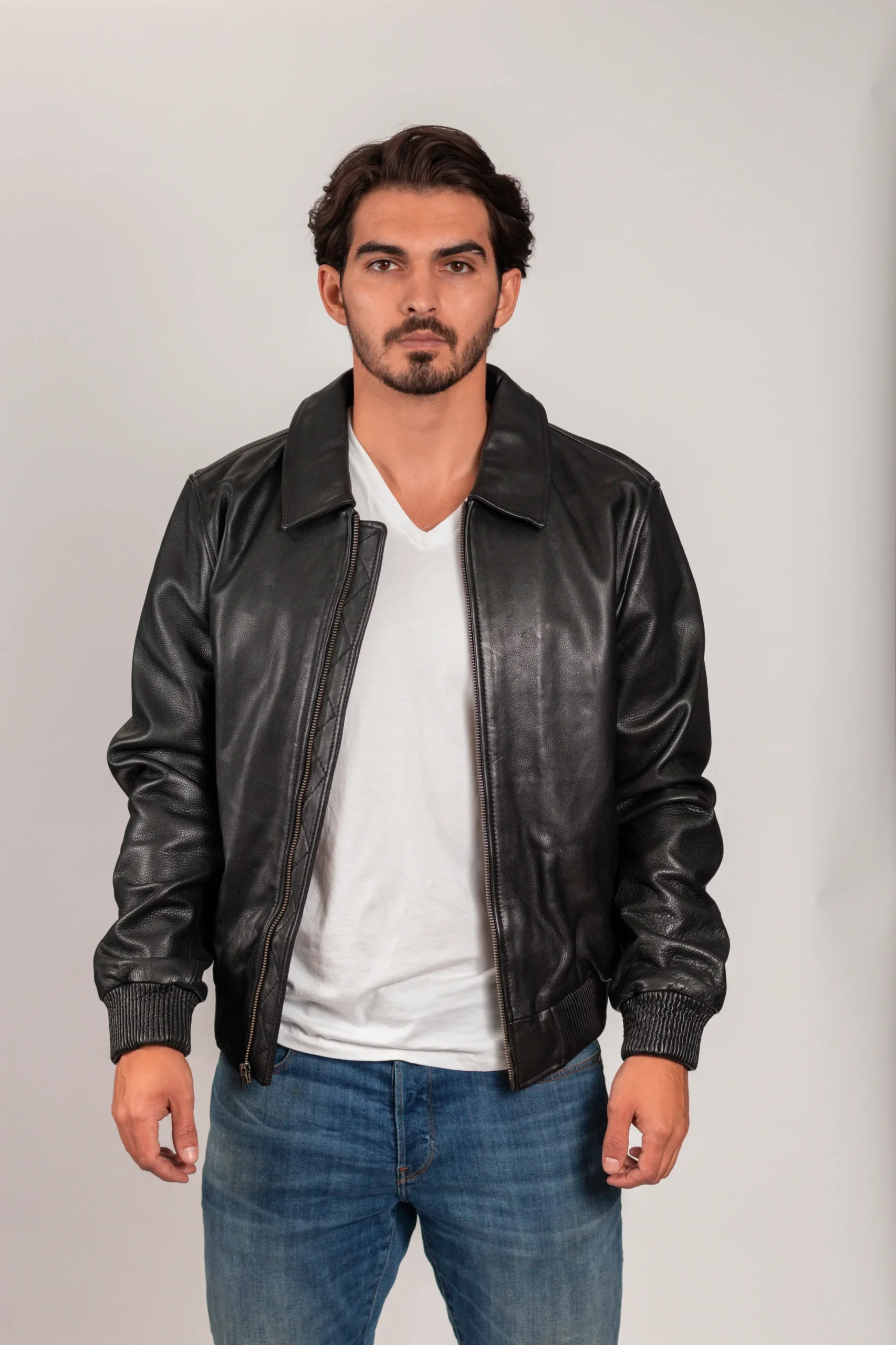 ToughThread Men's Fashion Leather Jacket