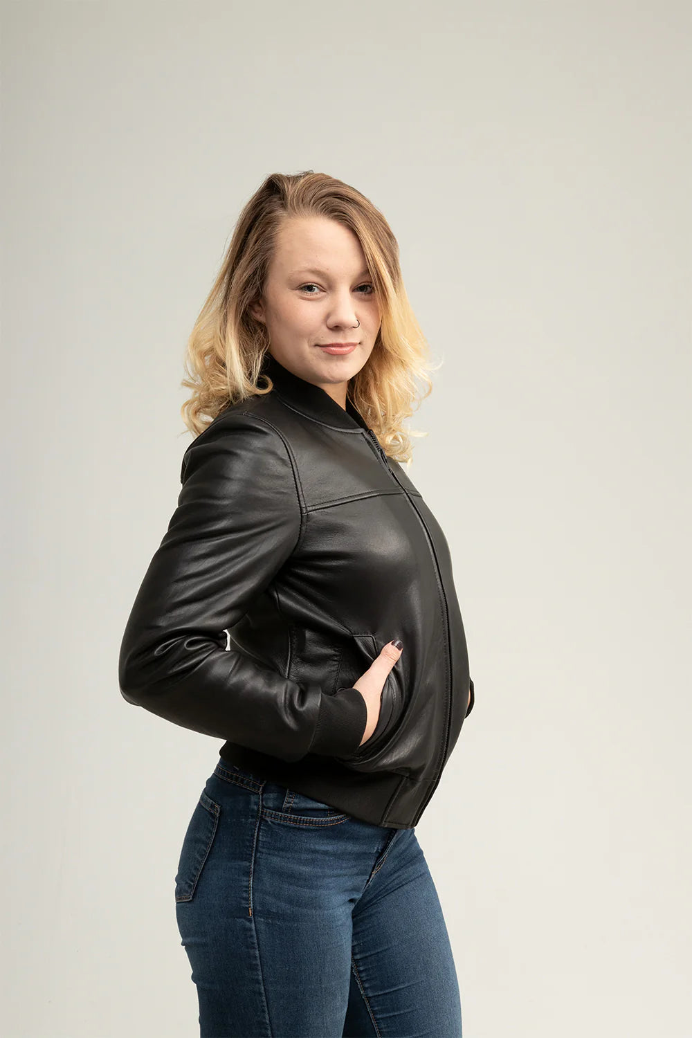 dani-womens-fashion-leather-bomber-jacket-stylish-view