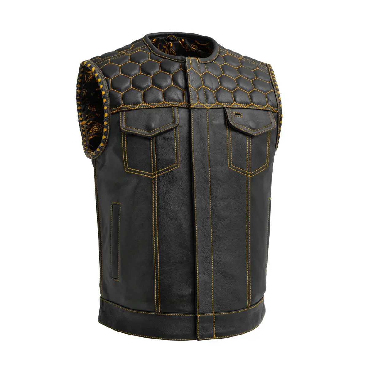 hornet-mens-club-style-leather-vestmens-leather-vestfirst-manufacturing-company-516984