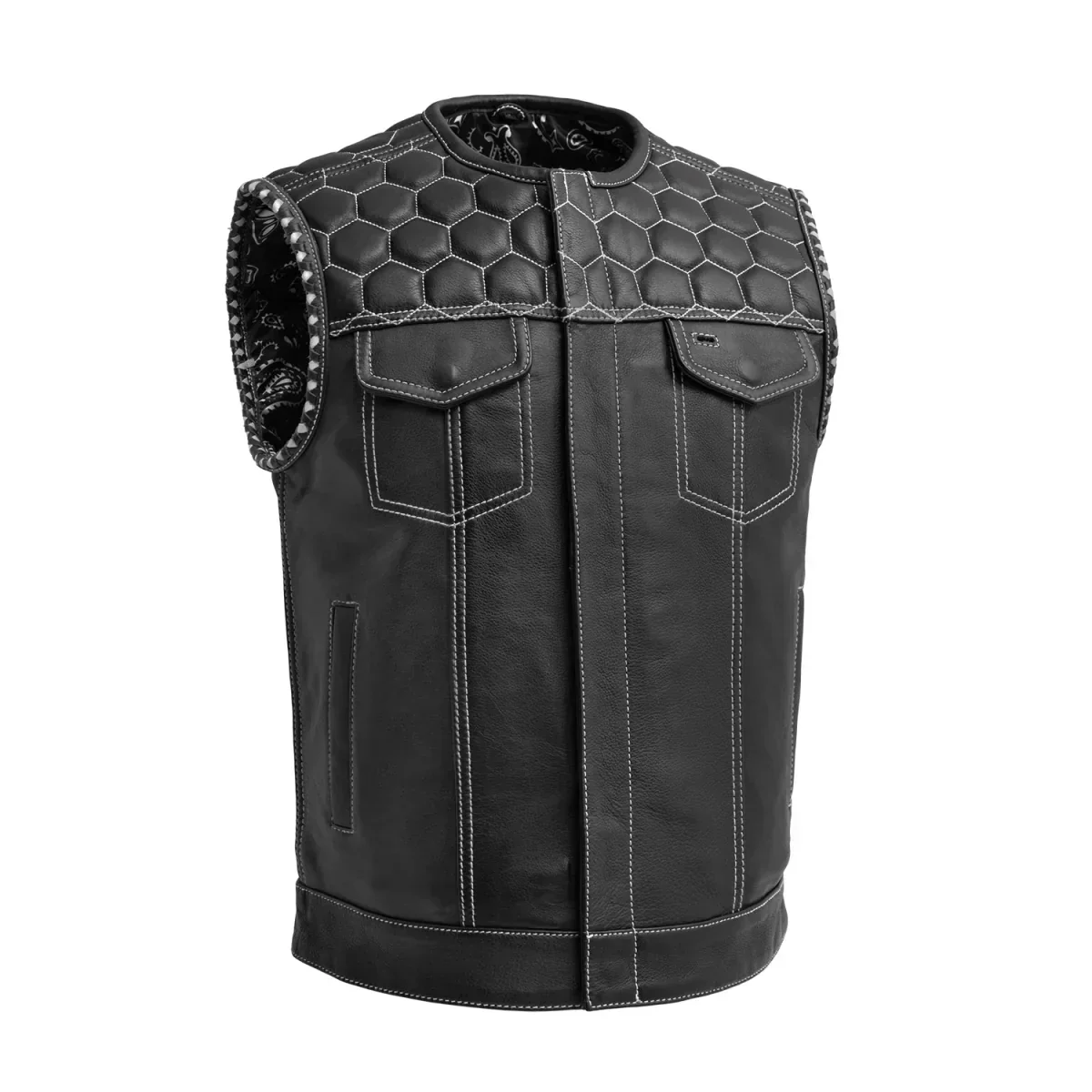 hornet-mens-club-style-leather-vestmens-leather-vestfirst-manufacturing-company-516984