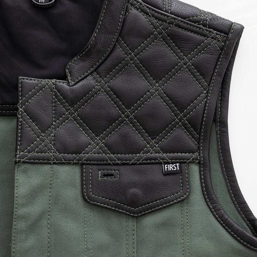 hunt-club-motorcycle-leather-canvas-vest-greenmens-canvas-vestsfirst-manufacturing-company-577461