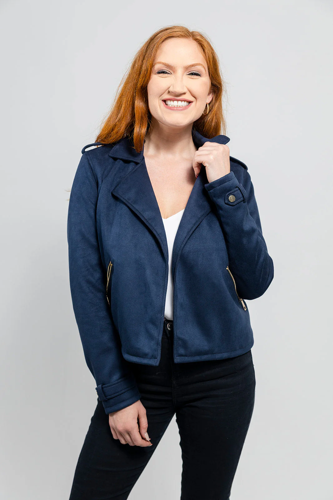 EcoMuse Women's Vegan Faux Leather Jacket