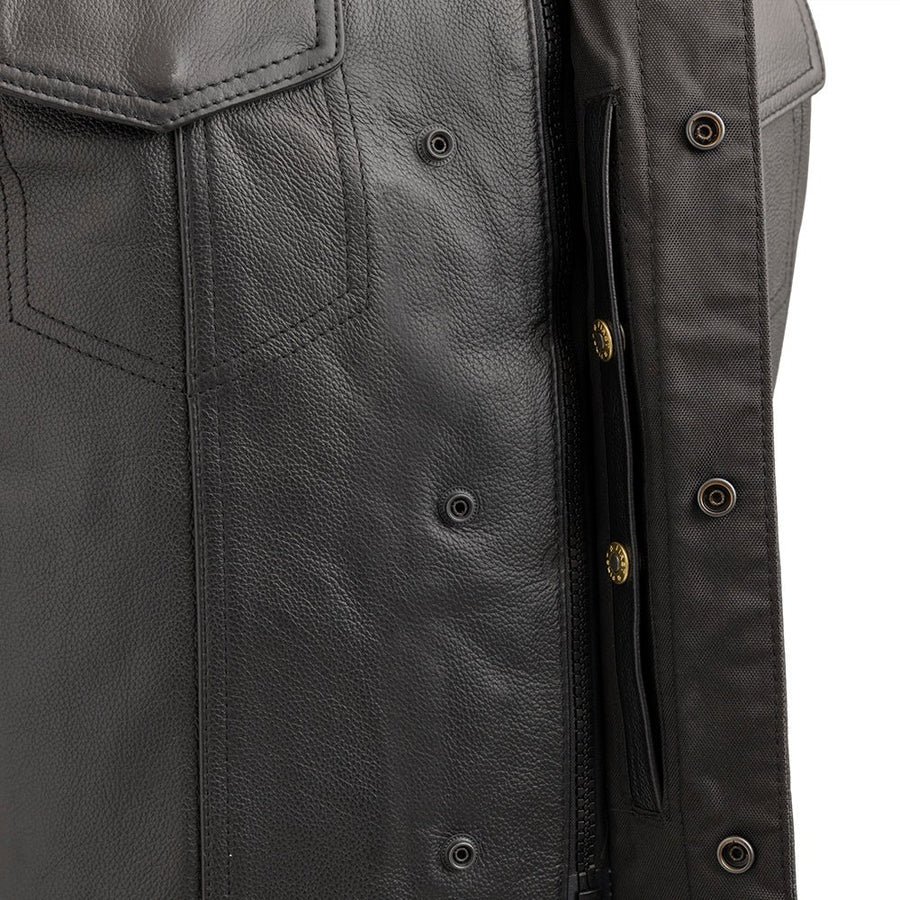 sniper-mens-motorcycle-leather-vestmens-leather-vestfirst-manufacturing-company-573088