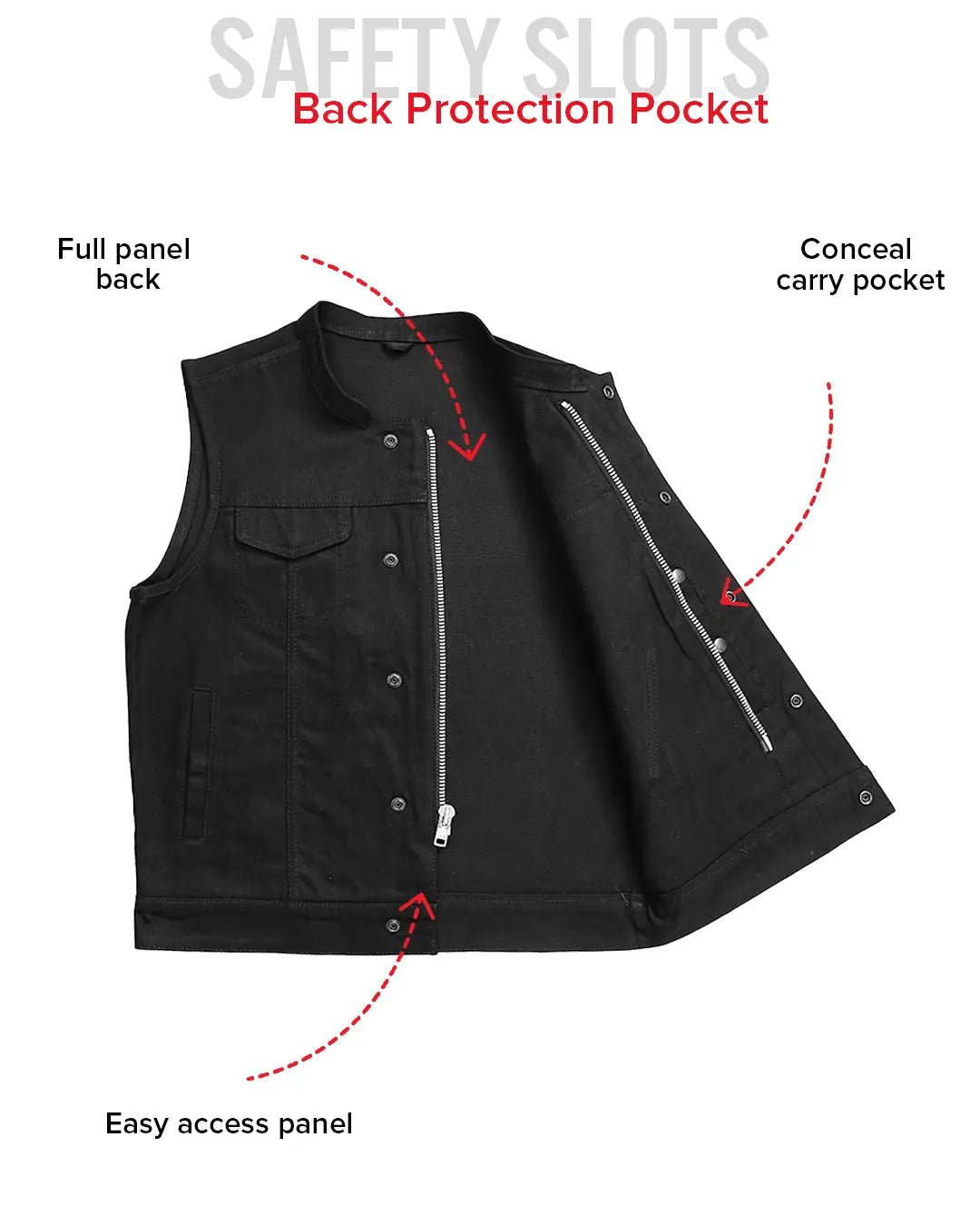 havoc-mens-motorcycle-twill-vestmens-twill-vestfirst-manufacturing-company-383014