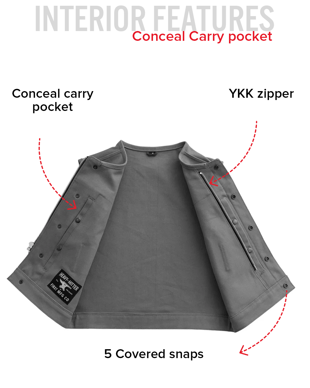 lowside-mens-motorcycle-canvas-vest-greymens-canvas-vestsfirst-manufacturing-company-332517