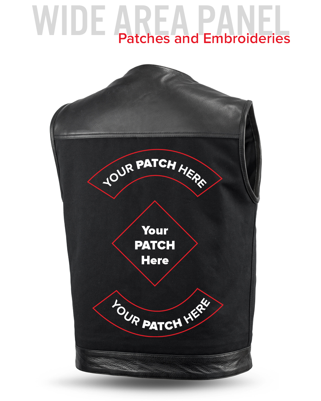 4951-no-collar-mens-leathercanvas-motorcycle-vestmens-canvas-vestsfirst-manufacturing-company-745970