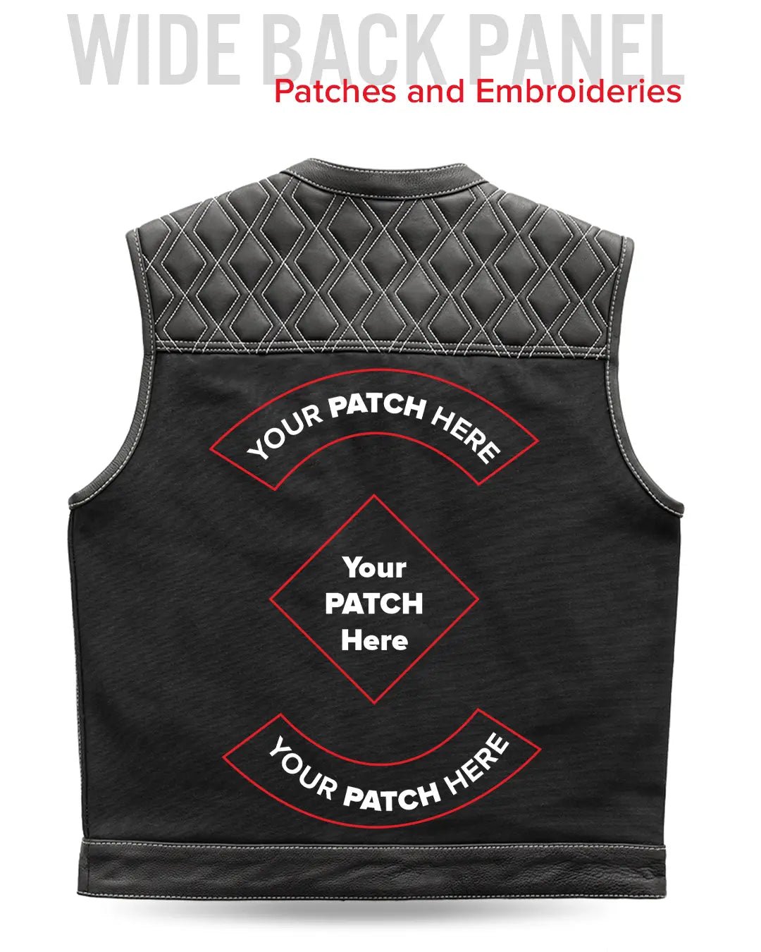 hunt-club-motorcycle-leather-canvas-vest-white-stitchmens-canvas-vestsfirst-manufacturing-company-810161