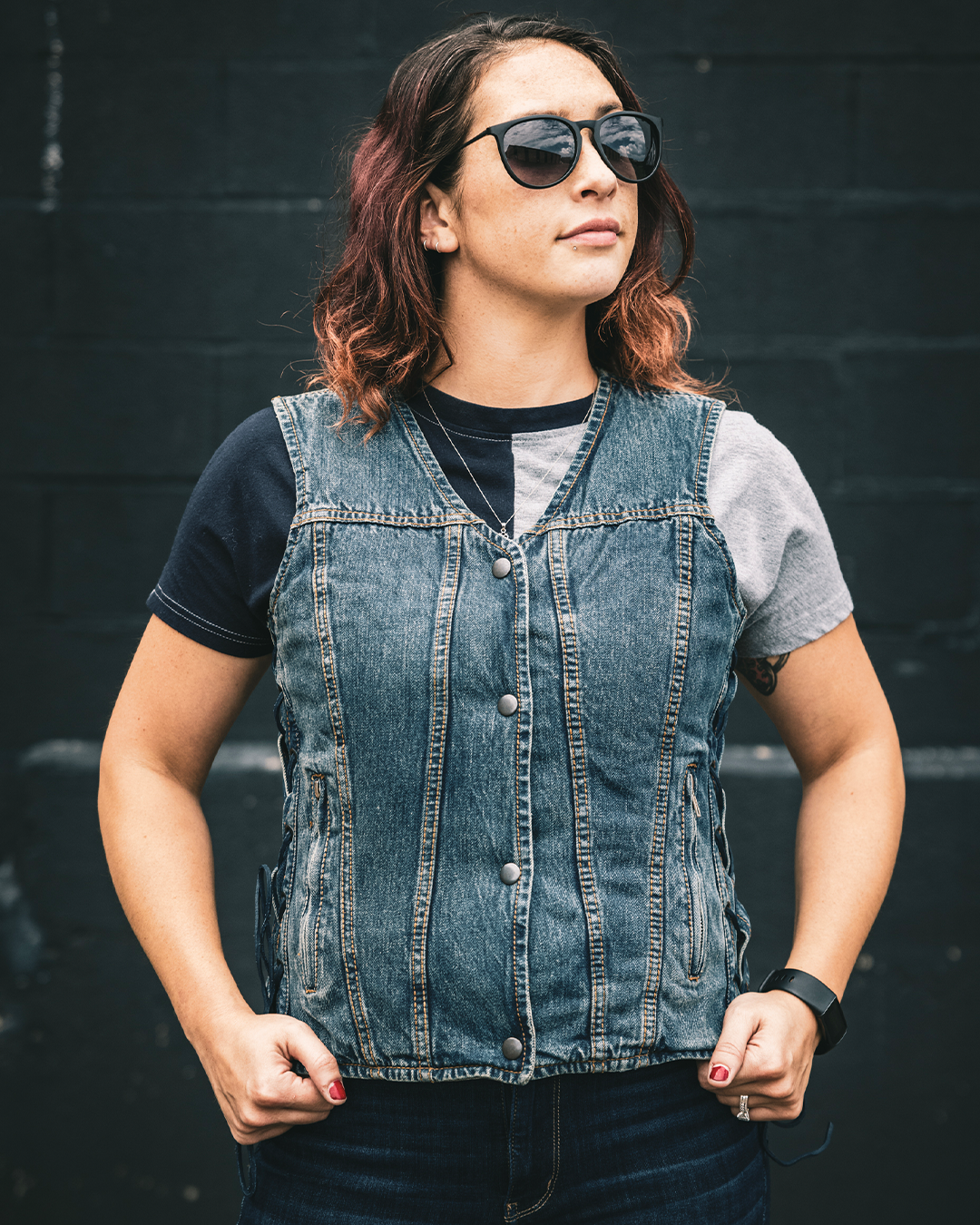 tiff-womens-motorcycle-denim-vestwomens-denim-vestfirst-manufacturing-company-411145