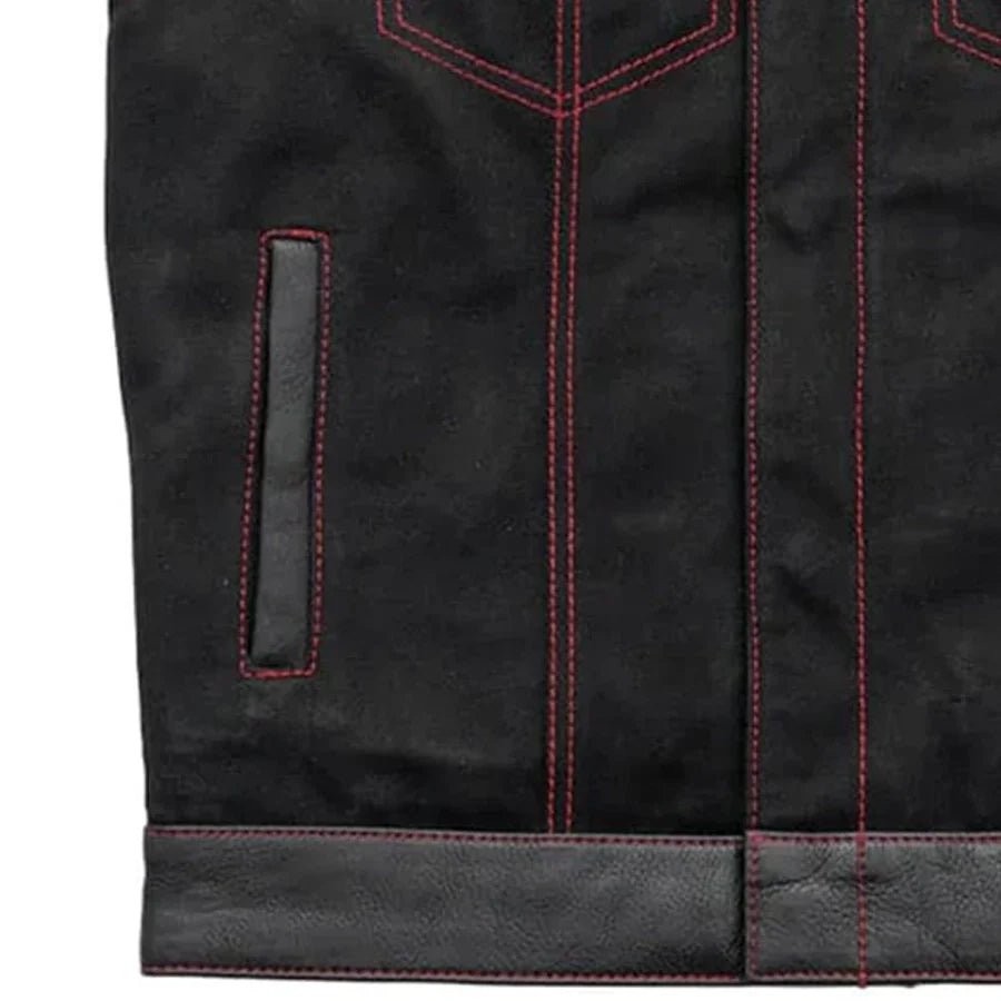 4951-wolf-pack-mens-leathercanvas-motorcycle-vest-limited-editionfactory-customsfirst-manufacturing-company-607791