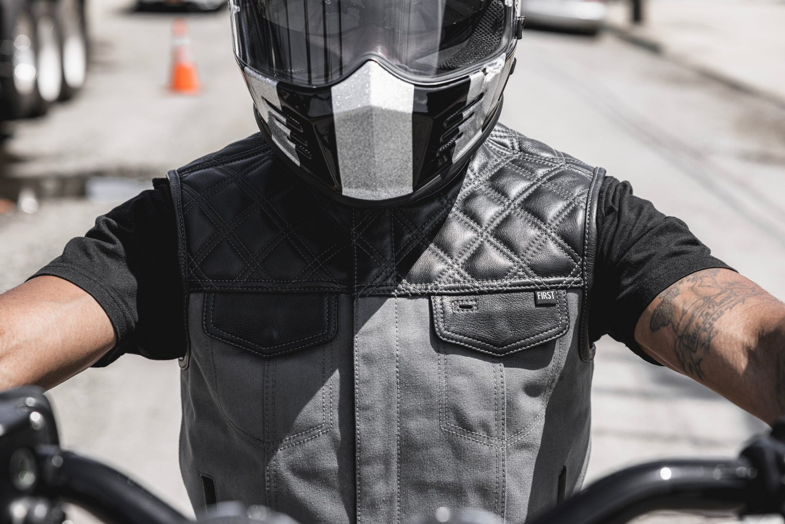 hunt-club-motorcycle-leather-canvas-vest-greymens-canvas-vestsfirst-manufacturing-company-328131