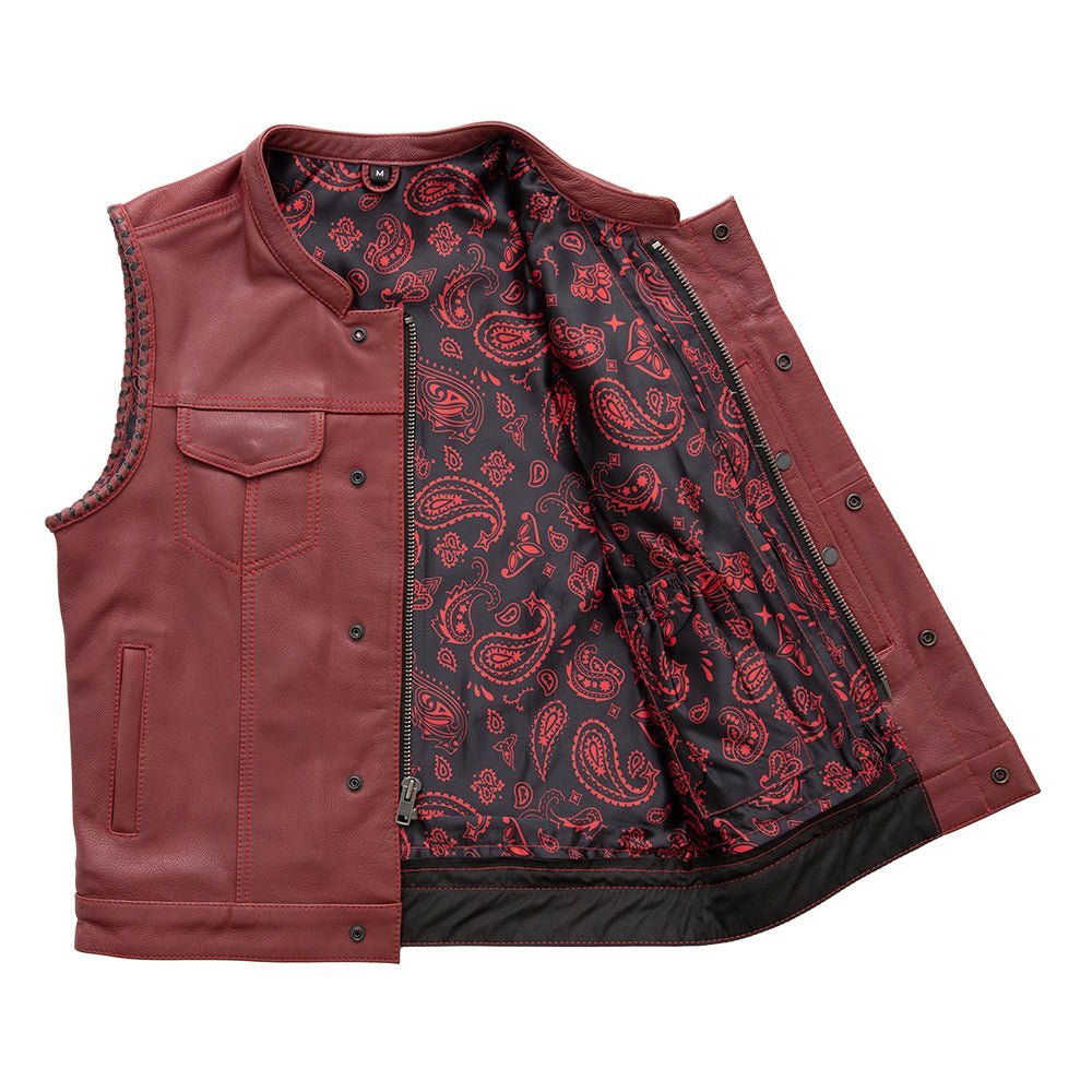 carmine-mens-leather-motorcycle-vest-limited-editionfactory-customsfirst-manufacturing-company-816657