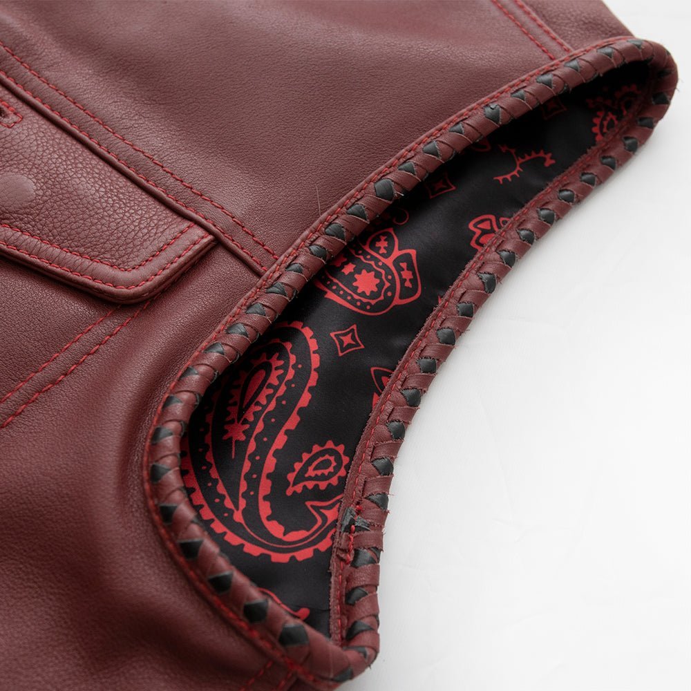 carmine-mens-leather-motorcycle-vest-limited-editionfactory-customsfirst-manufacturing-company-816657
