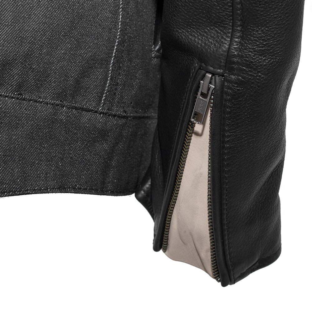 cutlass-mens-denimleather-jacketmens-leatherdenim-jacketfirst-manufacturing-company-824518
