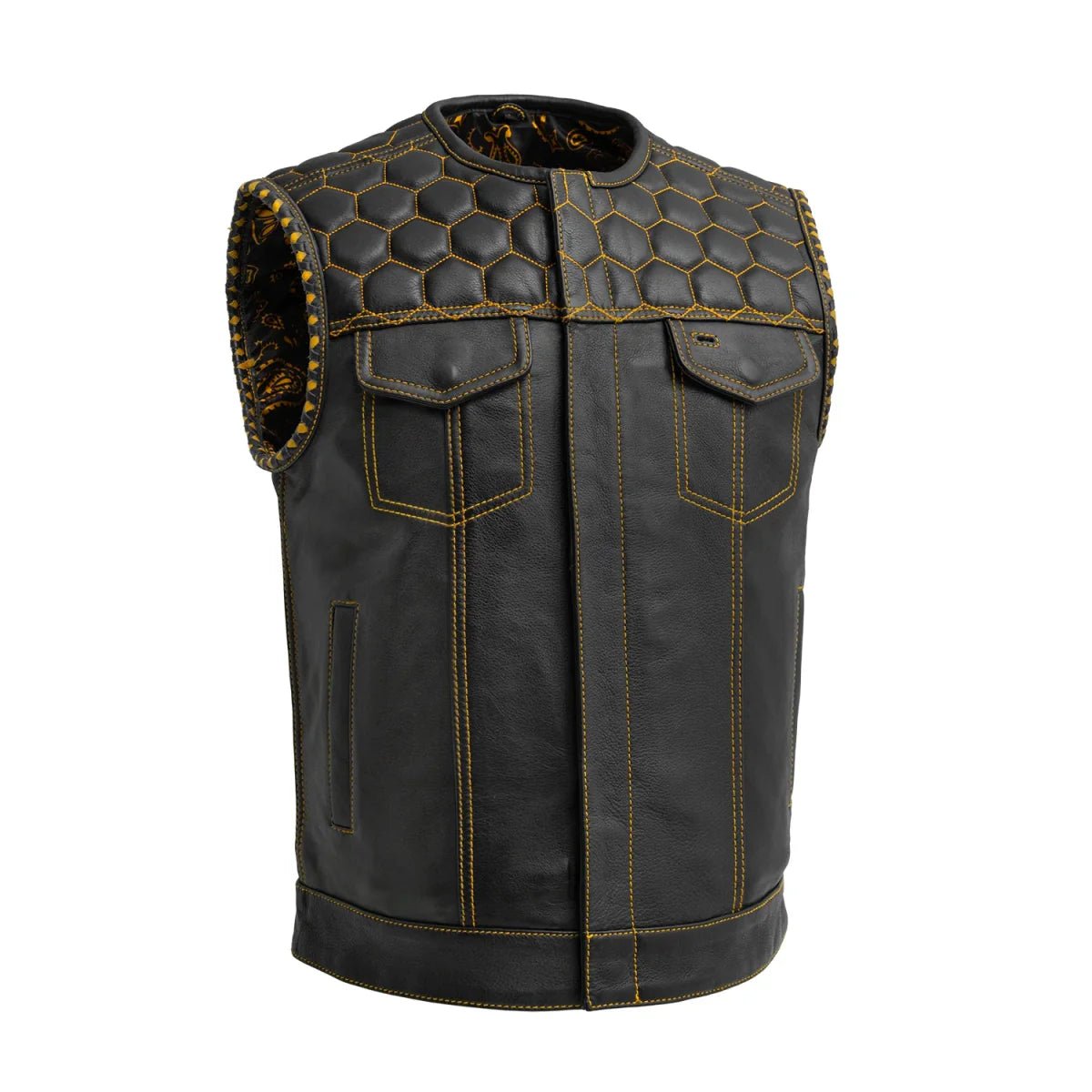 hornet-mens-club-style-leather-vestmens-leather-vestfirst-manufacturing-company-622939-1