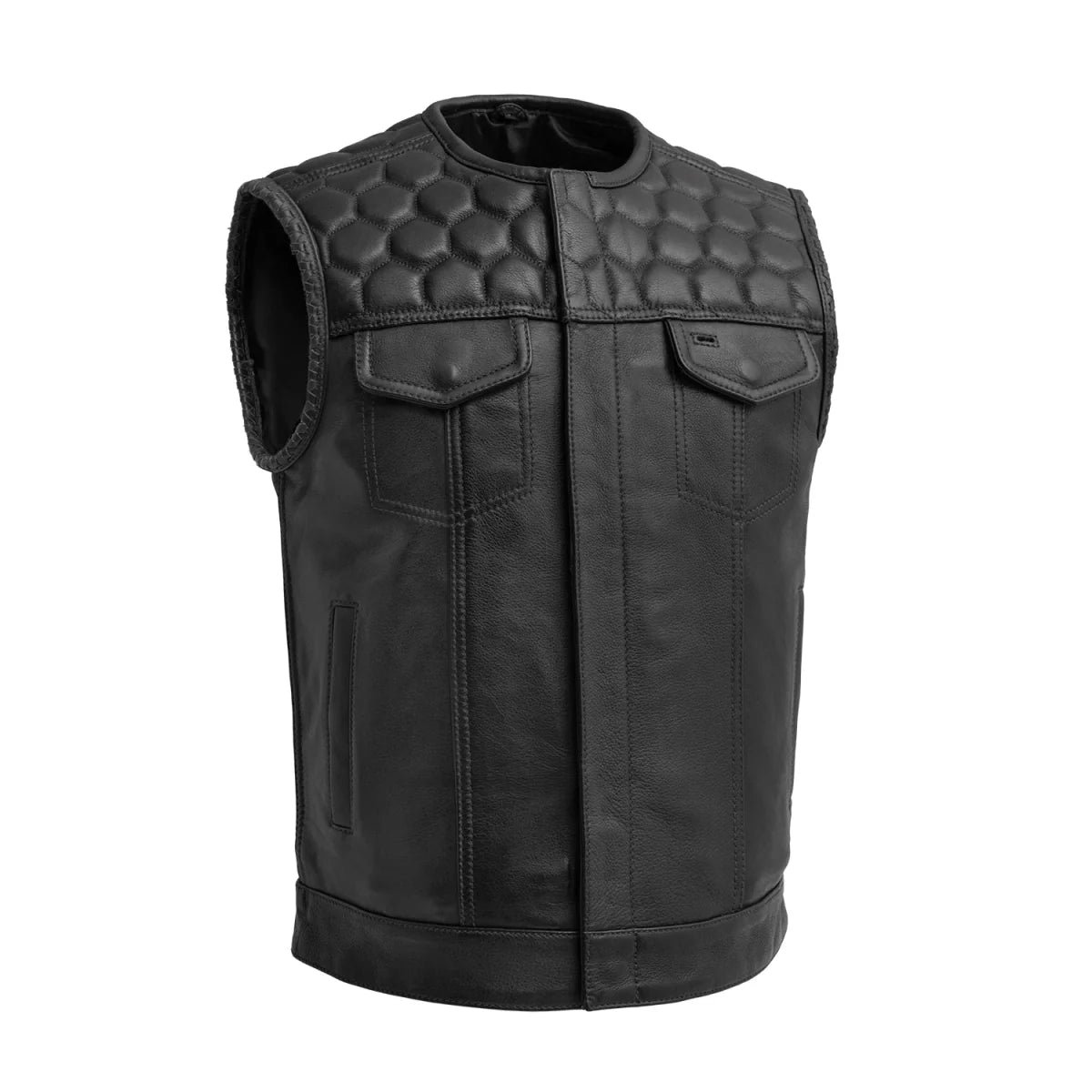 hornet-mens-club-style-leather-vestmens-leather-vestfirst-manufacturing-company-622939-1