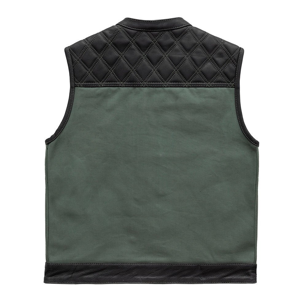 hunt-club-motorcycle-leather-canvas-vest-greenmens-canvas-vestsfirst-manufacturing-company-577461
