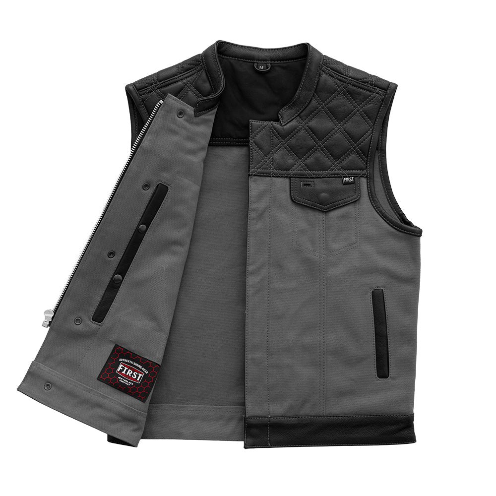 hunt-club-motorcycle-leather-canvas-vest-greymens-canvas-vestsfirst-manufacturing-company-328131