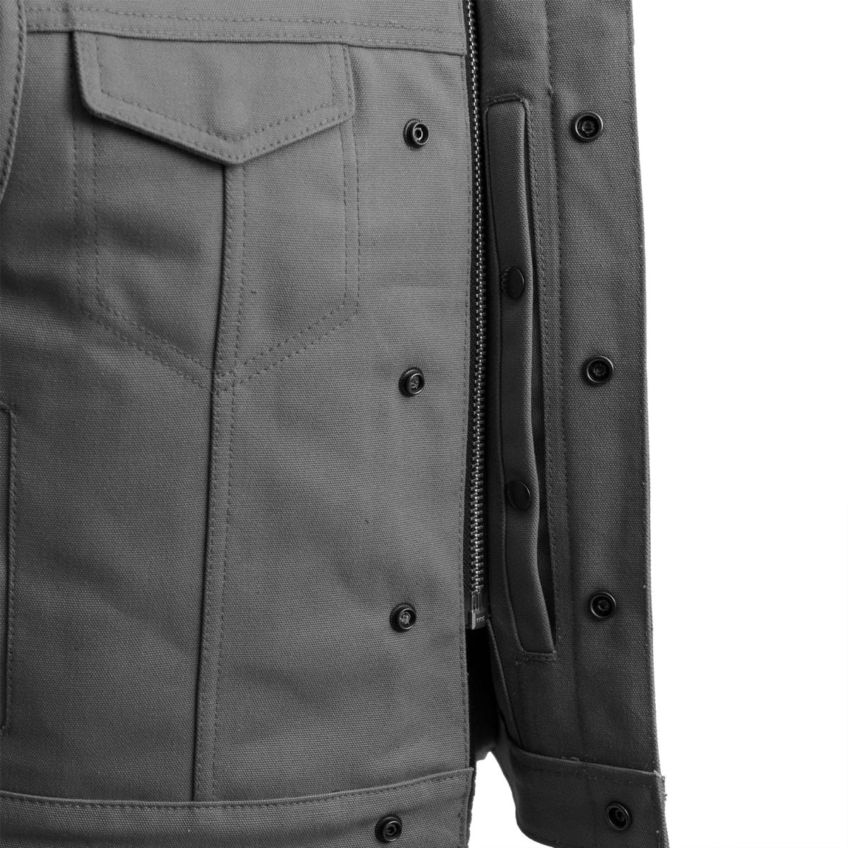 lowside-mens-motorcycle-canvas-vest-greymens-canvas-vestsfirst-manufacturing-company-332517