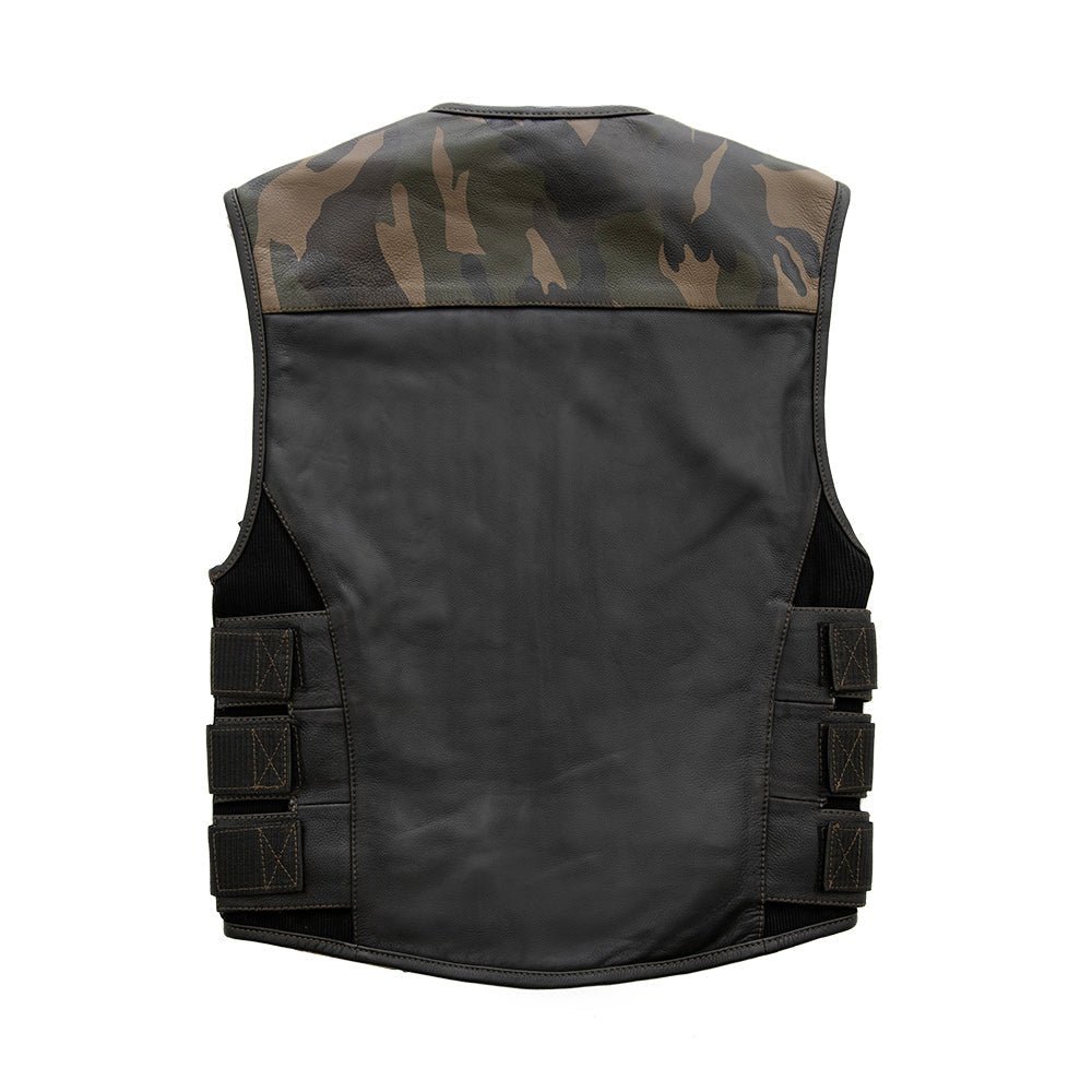 predator-mens-swat-style-leather-motorcycle-vest-limited-editionfactory-customsfirst-manufacturing-company-873599