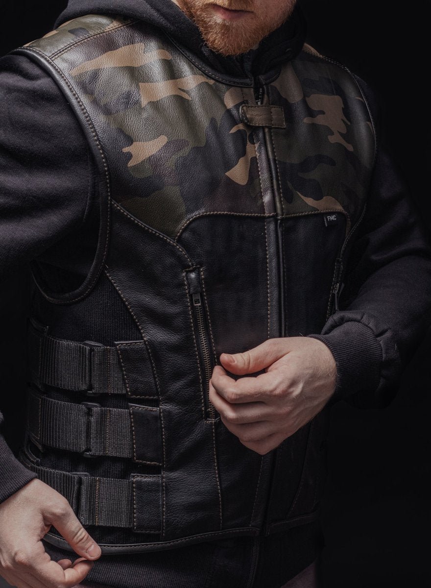 predator-mens-swat-style-leather-motorcycle-vest-limited-editionfactory-customsfirst-manufacturing-company-873599