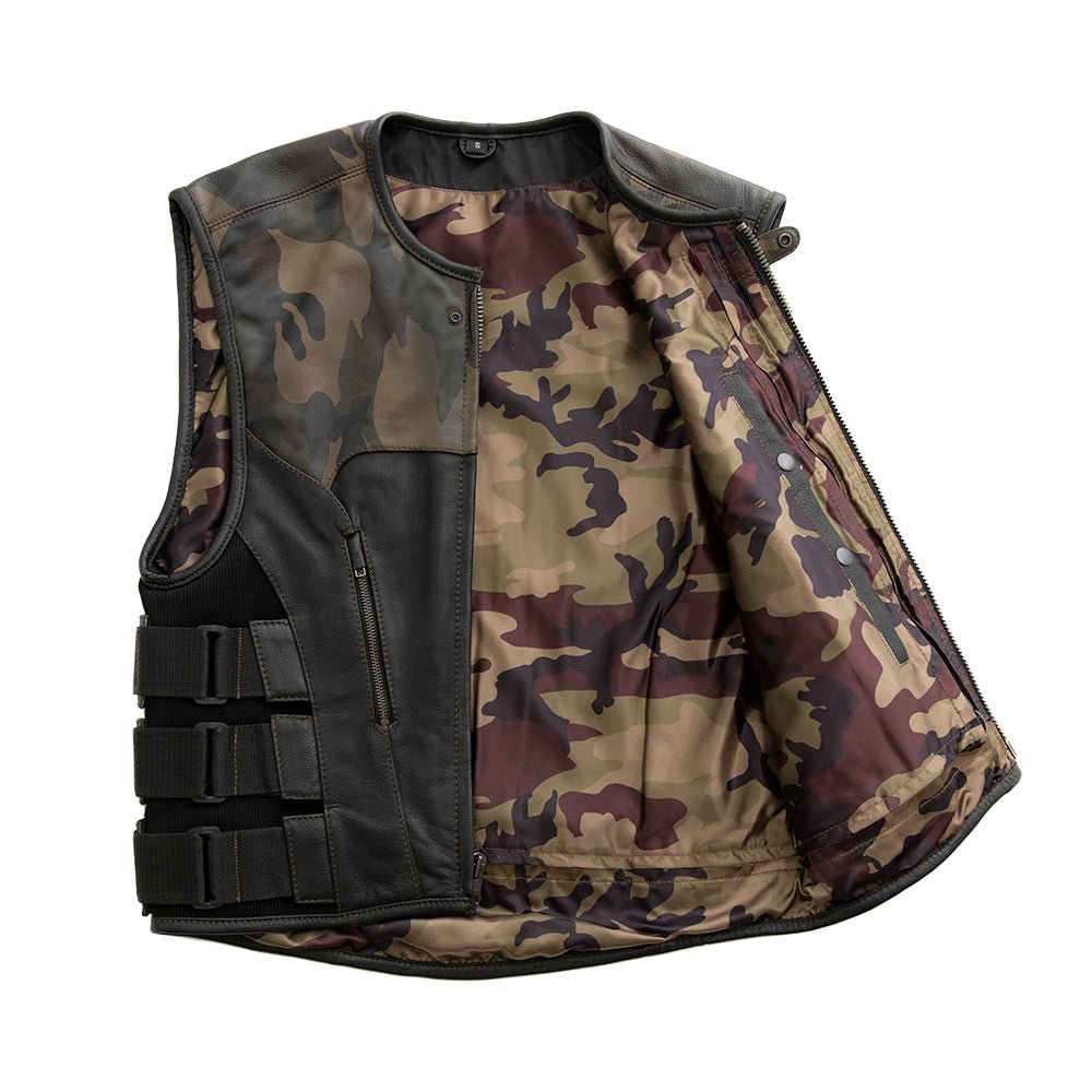 predator-mens-swat-style-leather-motorcycle-vest-limited-editionfactory-customsfirst-manufacturing-company-873599