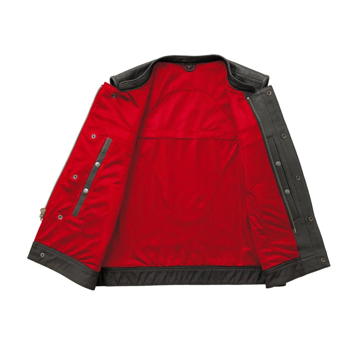 sharp-shooter-perforated-mens-motorcycle-leather-vestmens-leather-vestfirst-manufacturing-company-938819