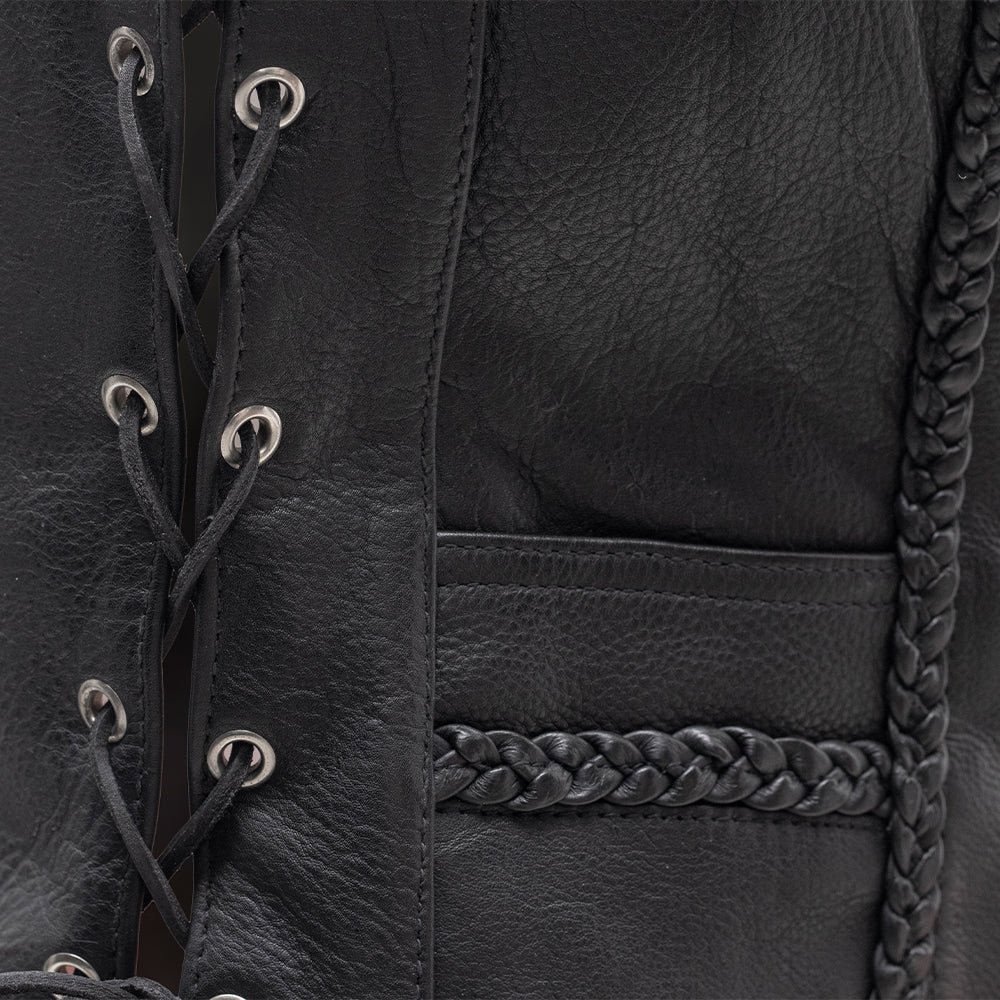 trinity-womens-motorcycle-western-style-leather-vestwomens-leather-vestfirst-manufacturing-company-421499